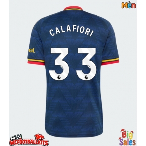 Arsenal Riccardo Calafiori #33 Replica Away Stadium Shirt 2026-27 Short Sleeve